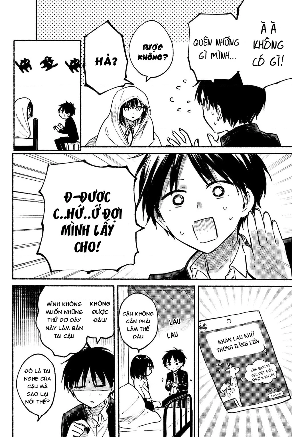 Cô Nàng Mèo Ngủ Gật Và Chàng Trai Hướng Nội Chapter 11 - 14