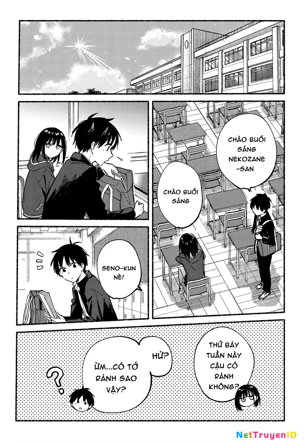 Cô Nàng Mèo Ngủ Gật Và Chàng Trai Hướng Nội Chapter 12 - 4