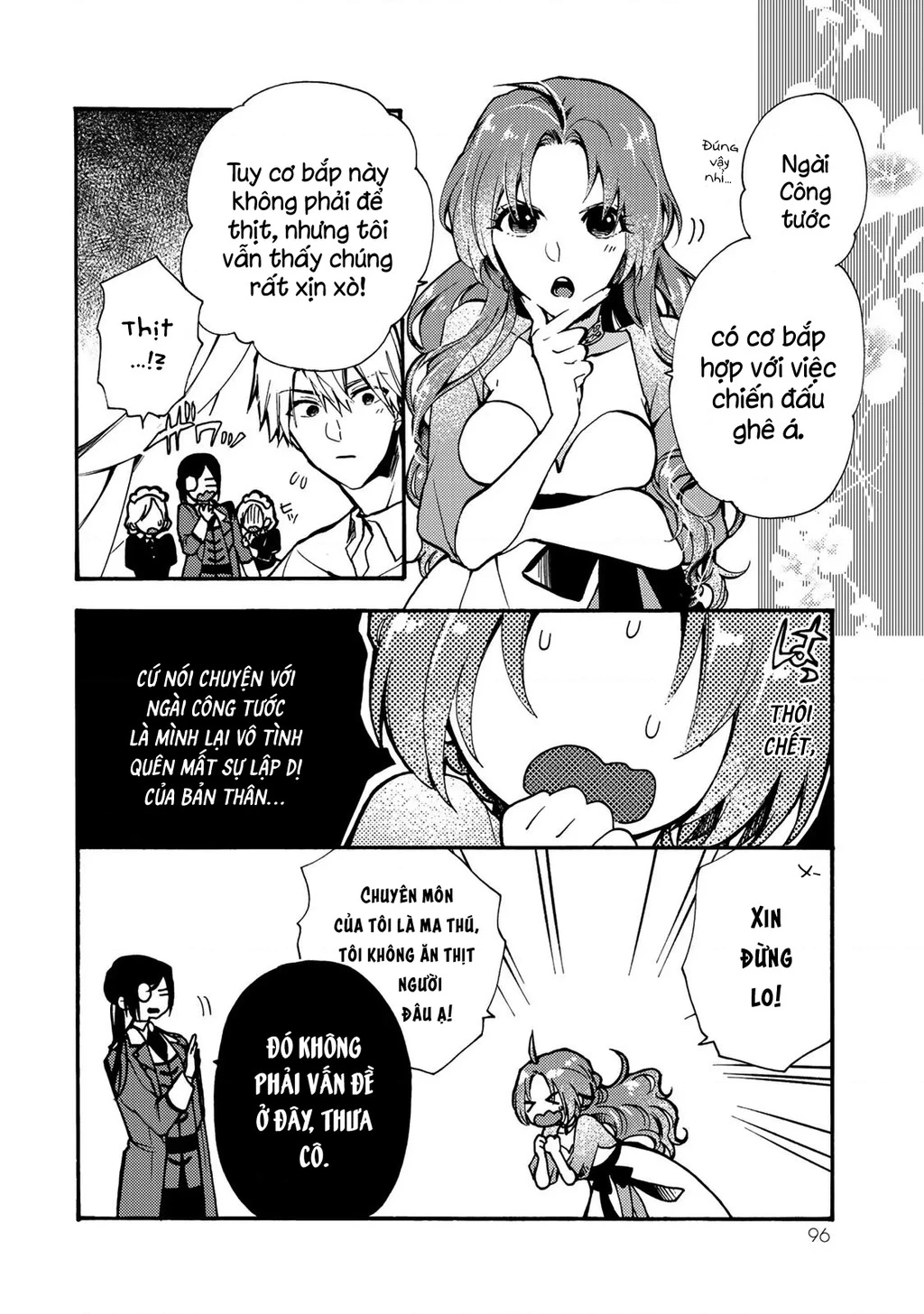 Ác Thực Tiểu Thư Và Cuồng Huyết Công Tước (Akujiki Reijou To Kyouketsu Koushaku) Chapter 3 - 5