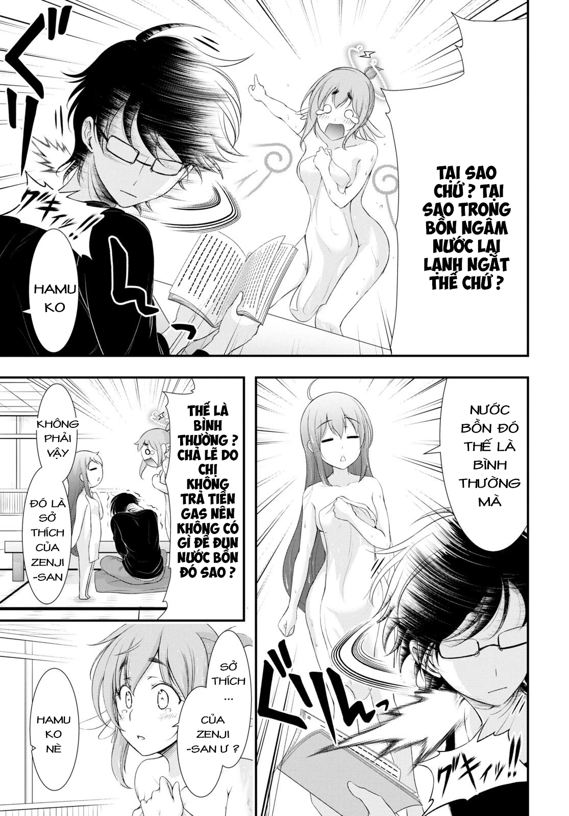 Yuuryou Bukken Mou Dame-sou: Furo, Toilet to Tenshi wa Kyoudou desu Chapter 8 - 5