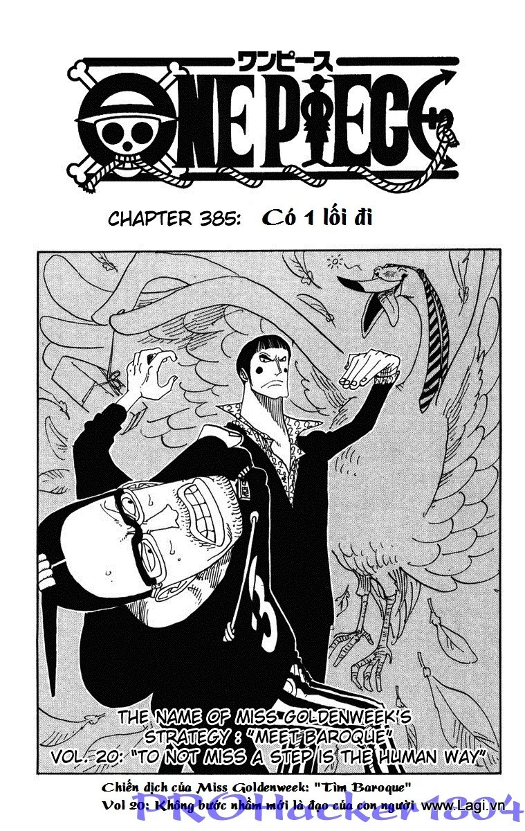 One Piece Chapter 385 - 1