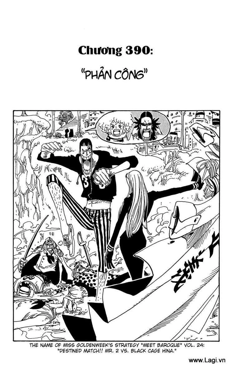 One Piece Chapter 390 - 1