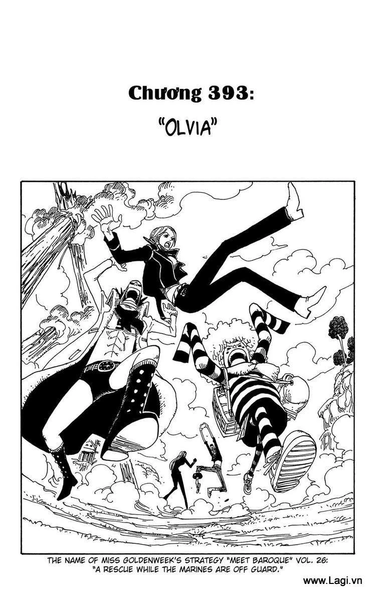 One Piece Chapter 393 - 1