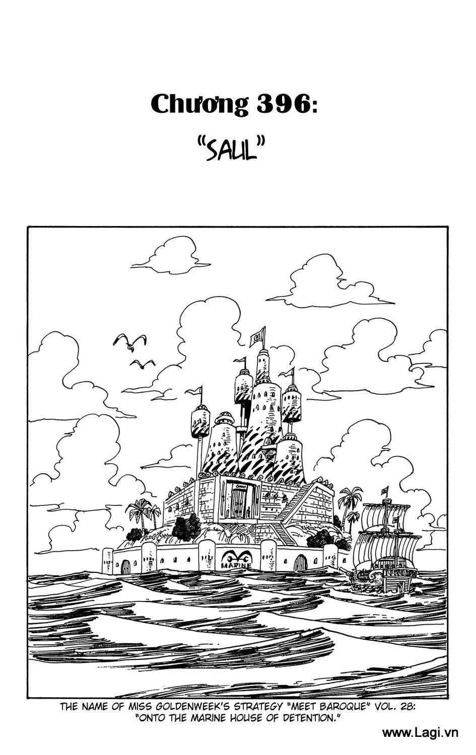 One Piece Chapter 396 - 1