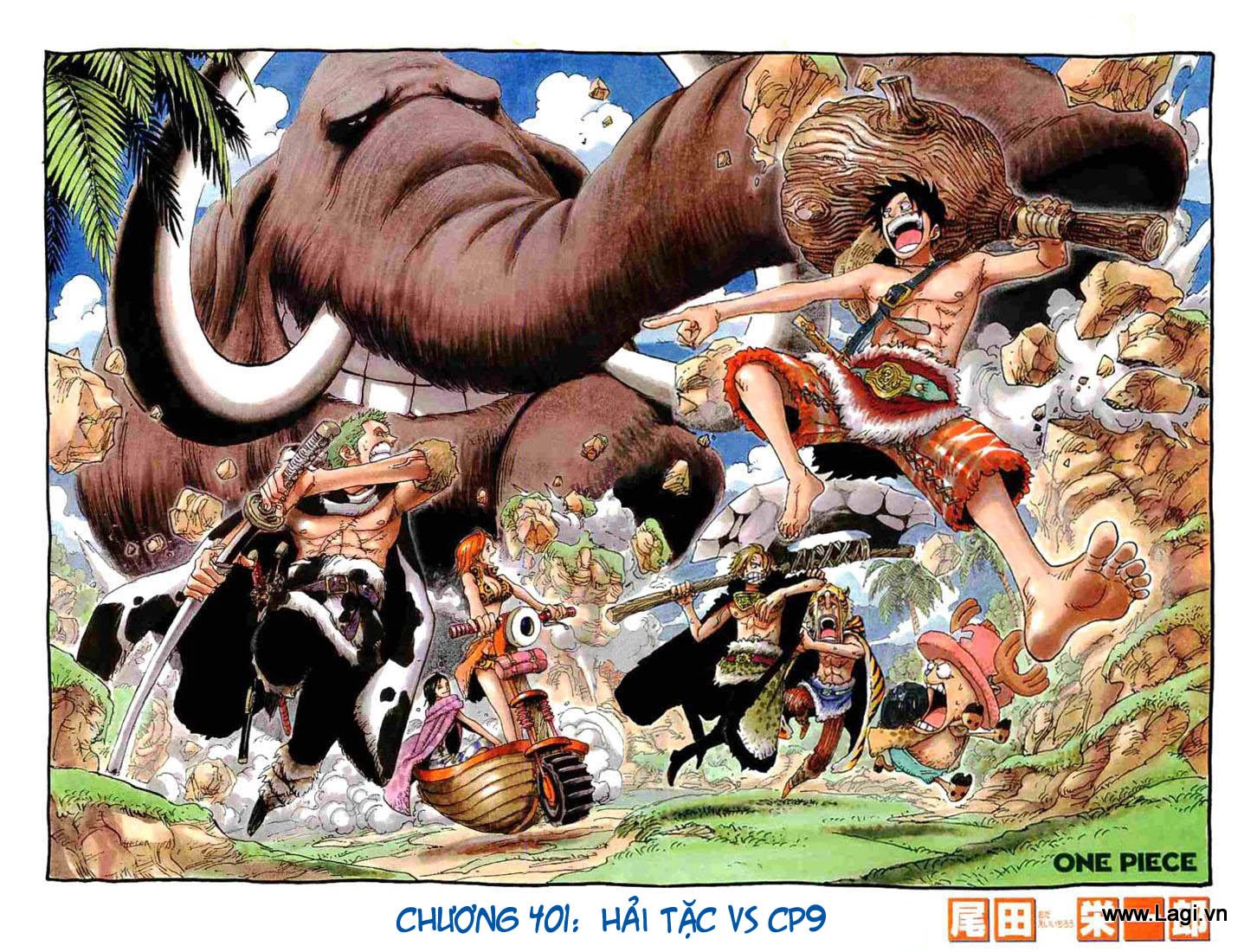 One Piece Chapter 401 - 1