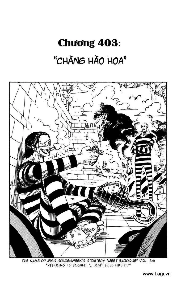 One Piece Chapter 403 - 1
