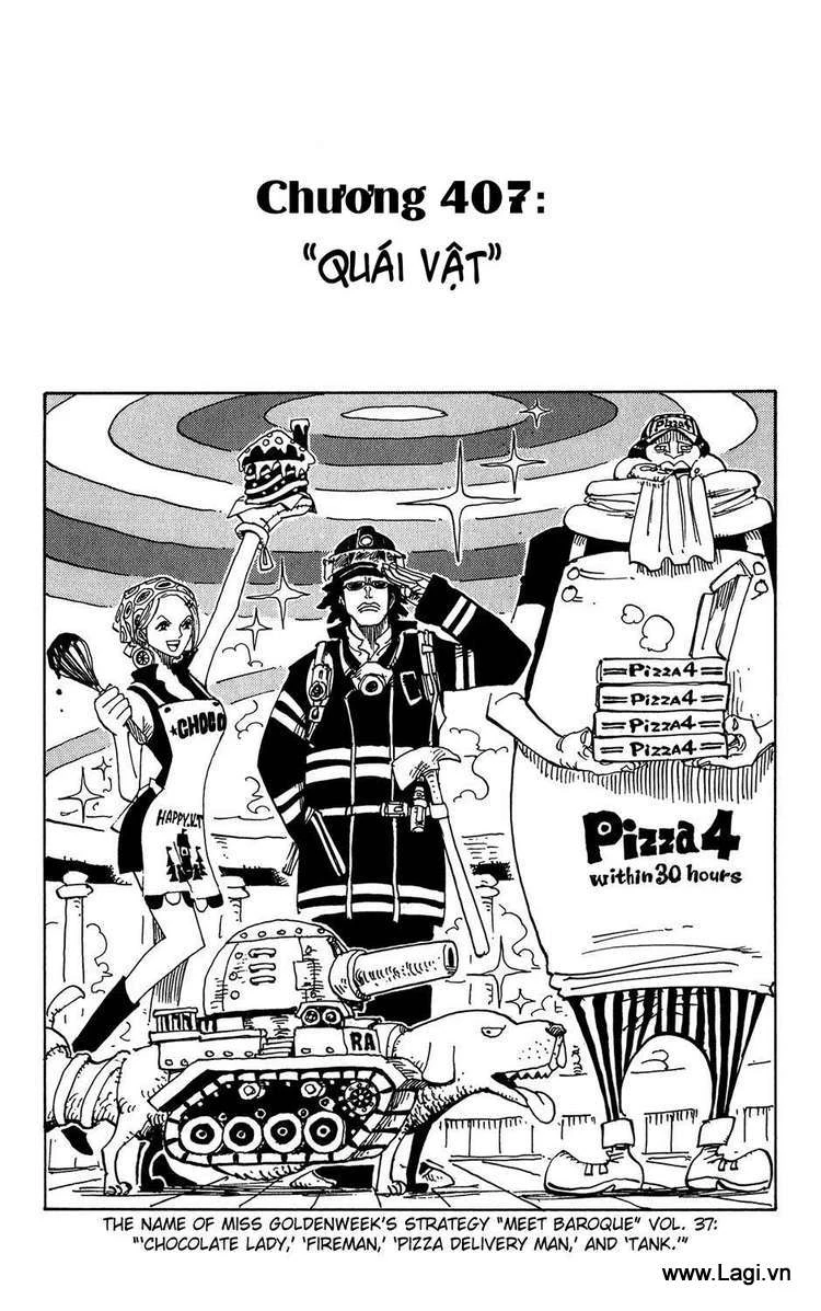 One Piece Chapter 407 - 1