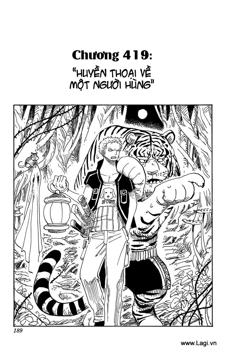 One Piece Chapter 419 - 1