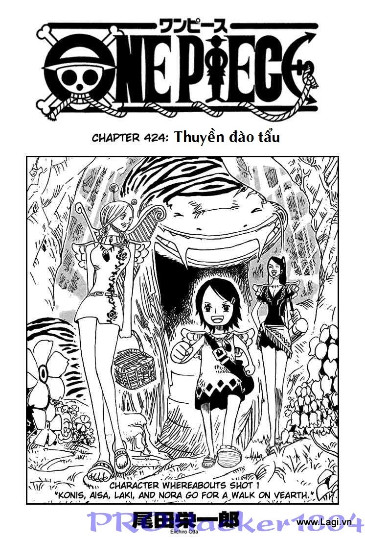 One Piece Chapter 424 - 1