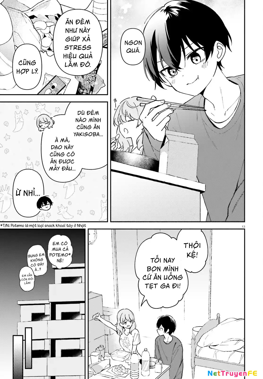 Trị Chứng Mất Ngủ Bằng Asmr Cùng Nhỏ Đàn Em Tinh Nghịch~ Chapter 4 - 13
