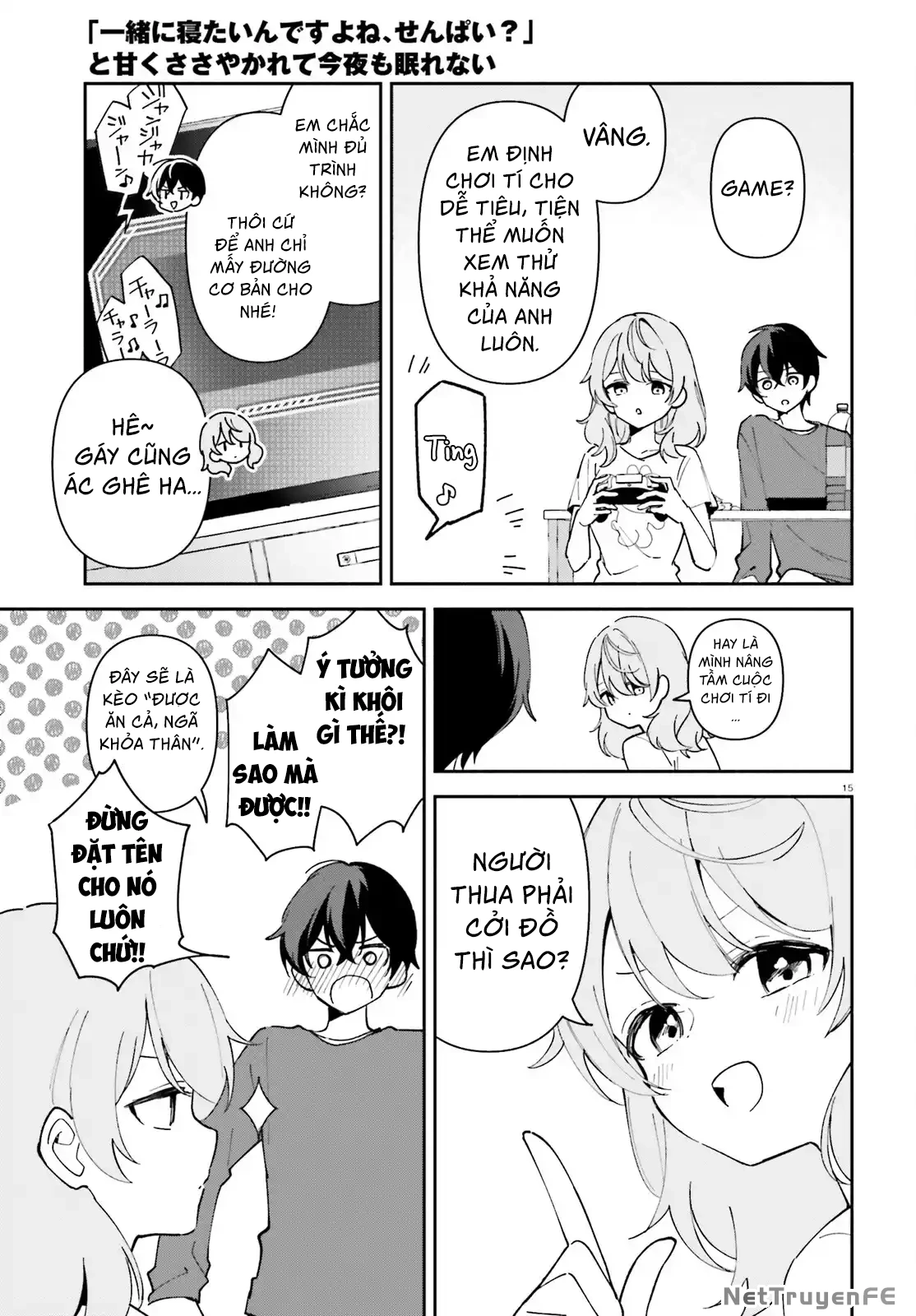 Trị Chứng Mất Ngủ Bằng Asmr Cùng Nhỏ Đàn Em Tinh Nghịch~ Chapter 4 - 15