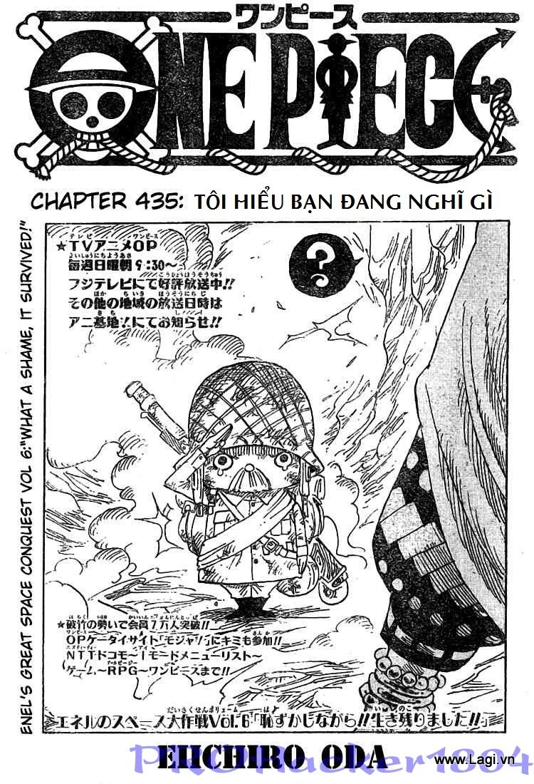 One Piece Chapter 435 - 1