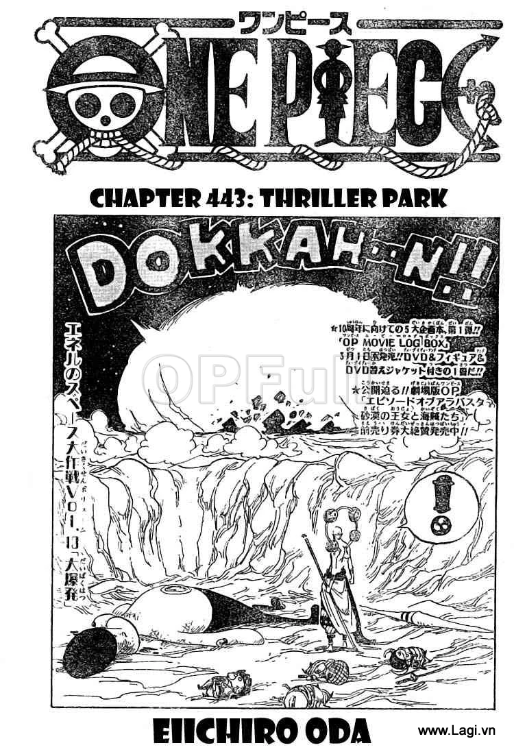 One Piece Chapter 443 - 1
