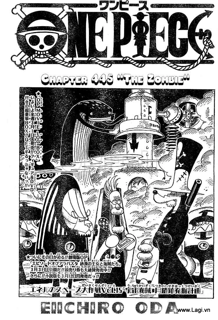 One Piece Chapter 445 - 1