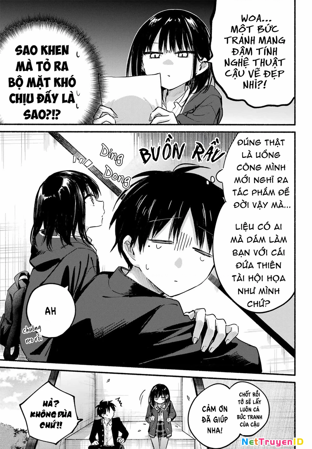 Cô Nàng Mèo Ngủ Gật Và Chàng Trai Hướng Nội Chapter 14 - 22