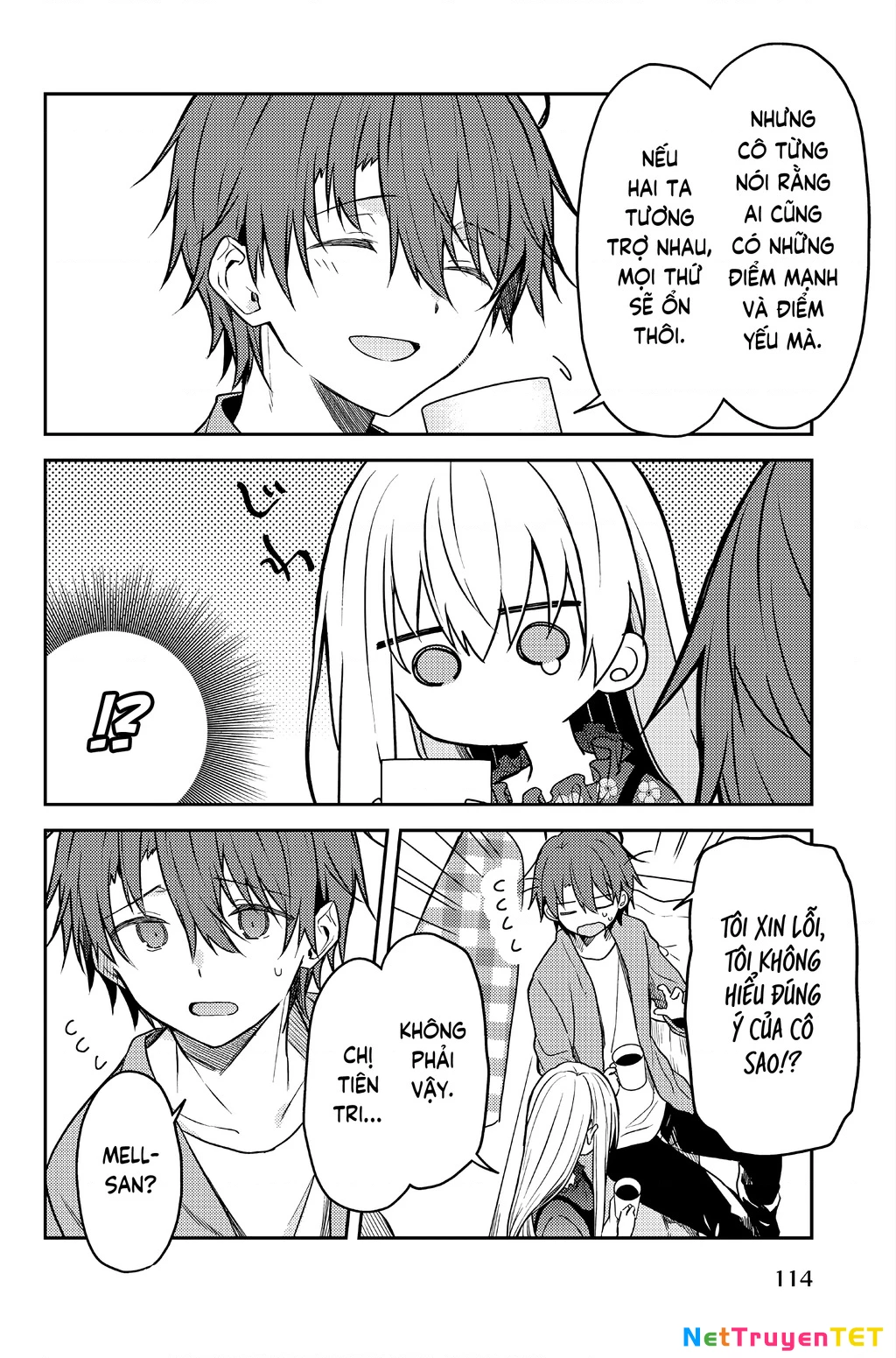 Shiro Seijo to Kuro Bokushi Chapter 60 - 15