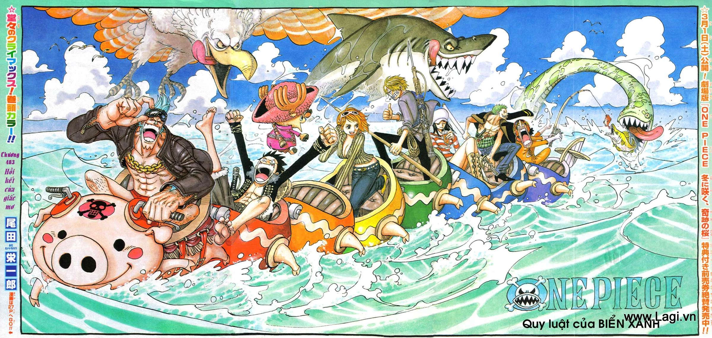 One Piece Chapter 483 - 1