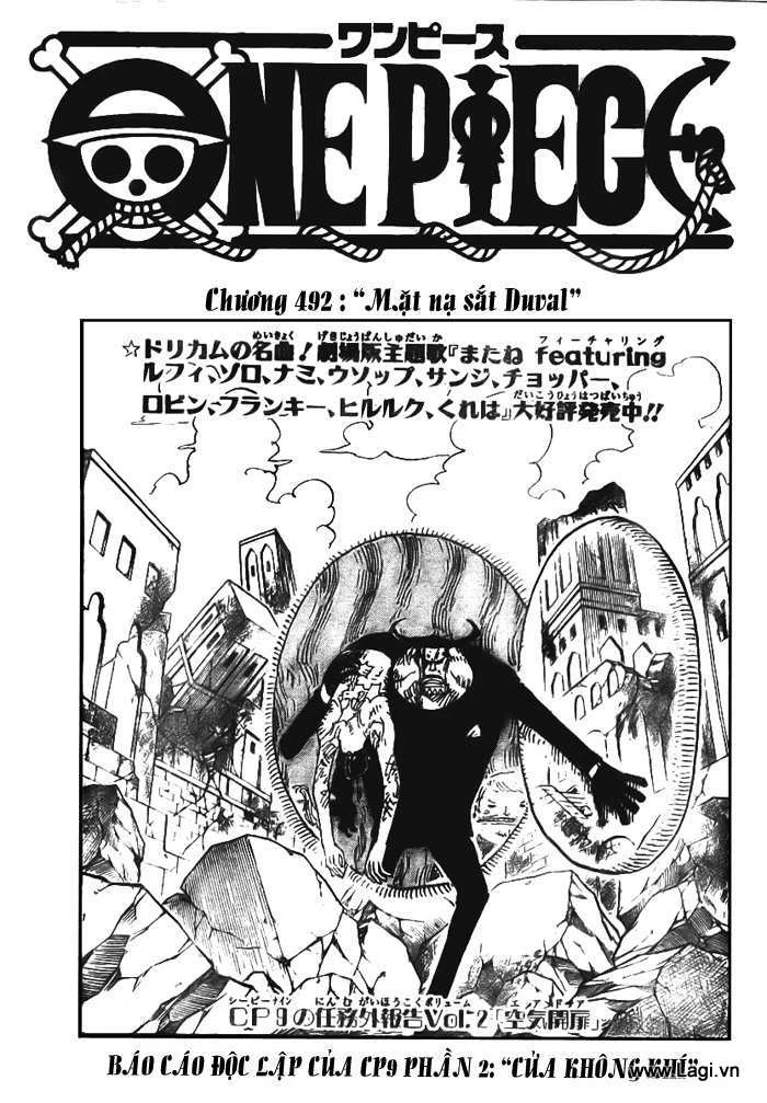 One Piece Chapter 492 - 1
