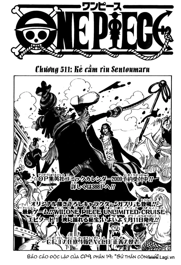 One Piece Chapter 511 - 1