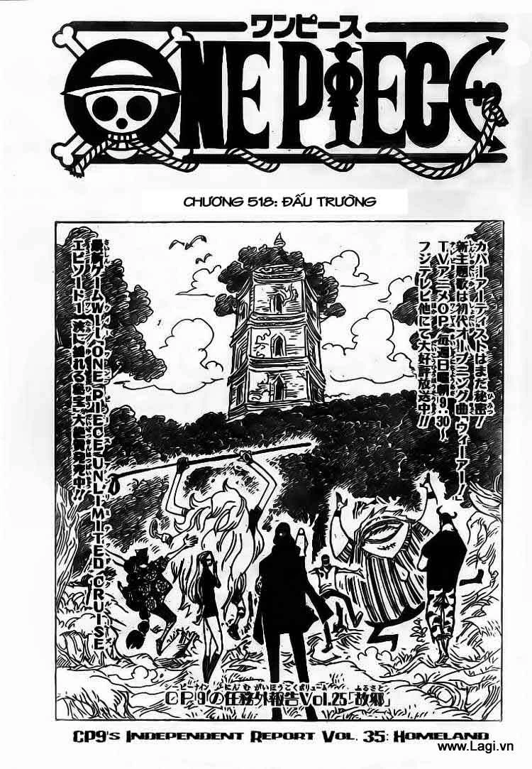 One Piece Chapter 518 - 1