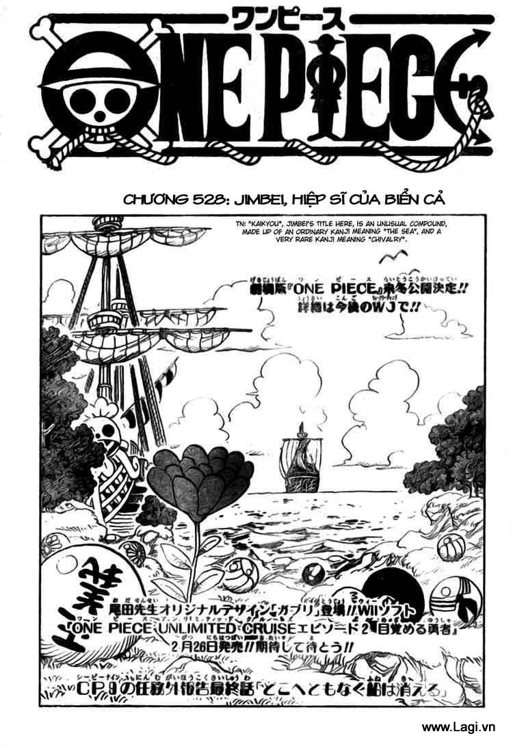 One Piece Chapter 528 - 1