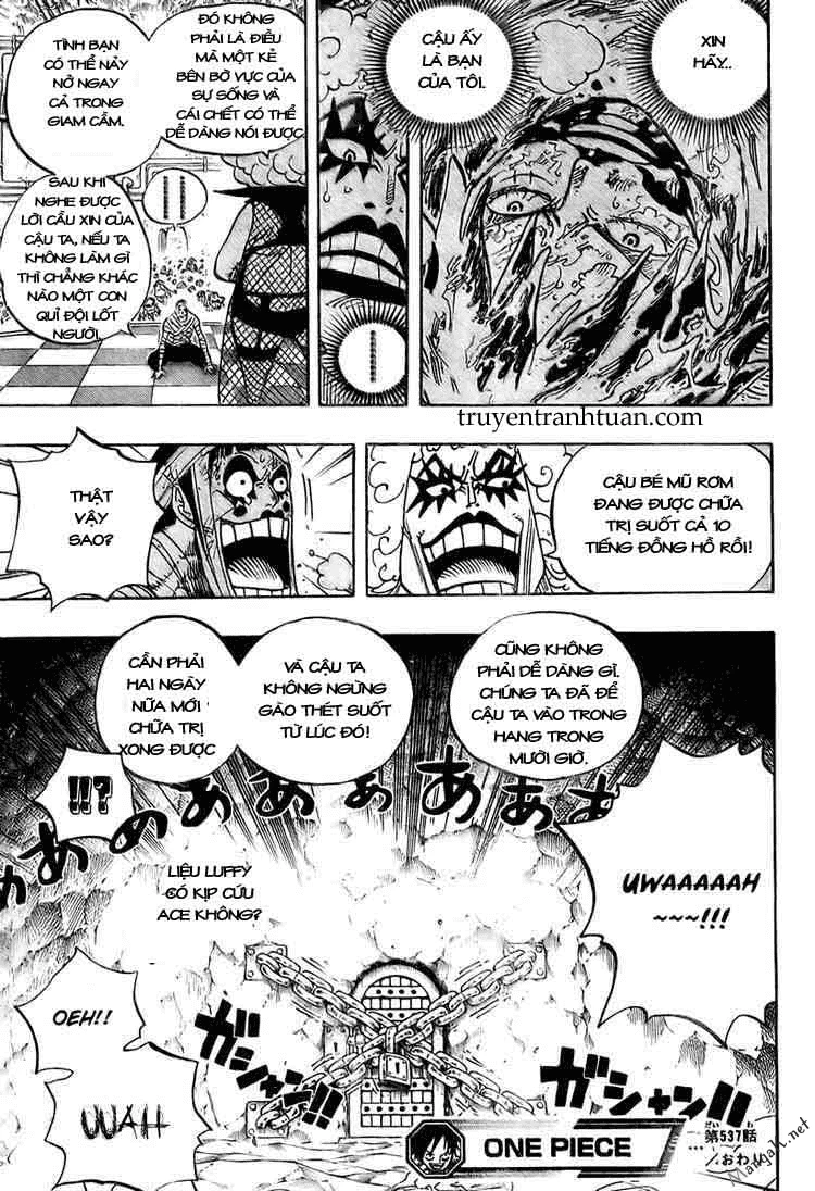 One Piece Chapter 537 - 17