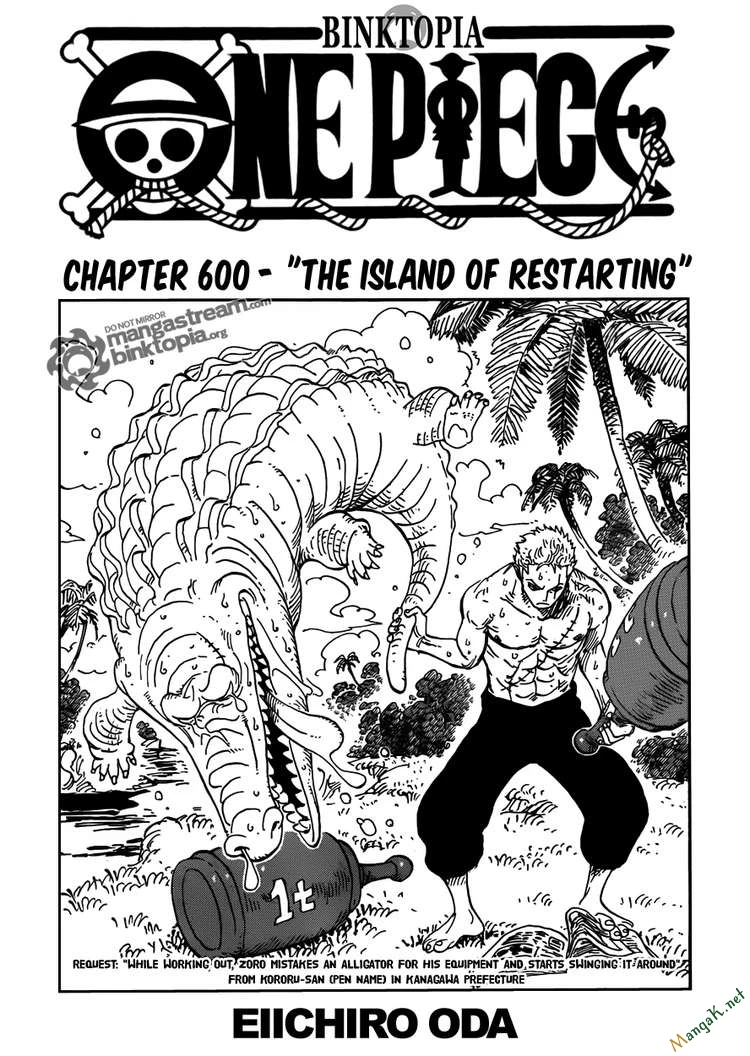 One Piece Chapter 600 - 1