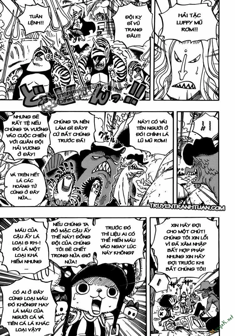 One Piece Chapter 609 - 10