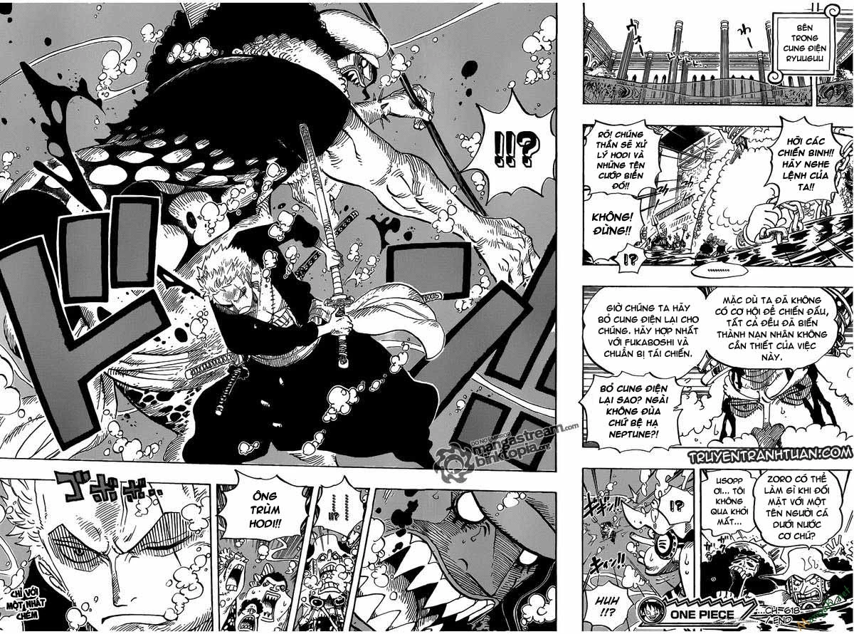 One Piece Chapter 618 - 18