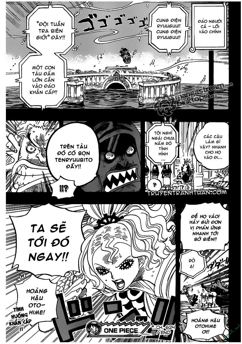 One Piece Chapter 624 - 17