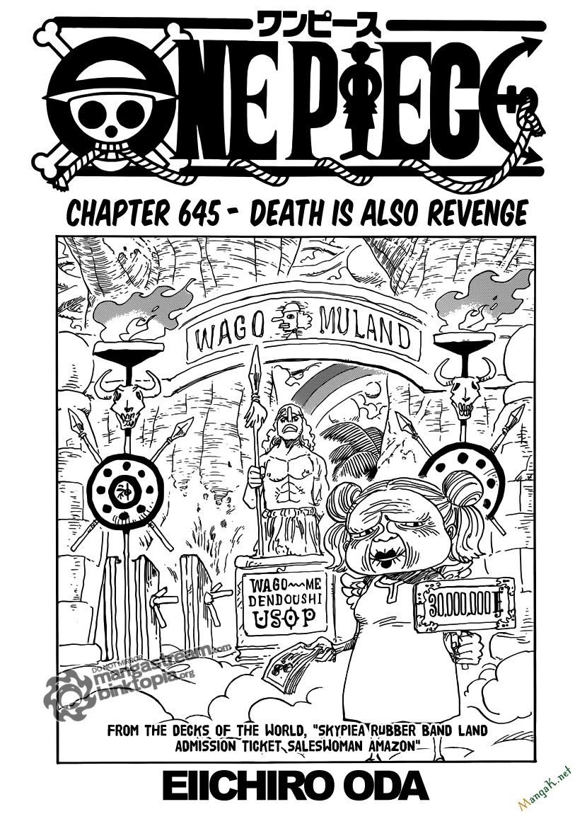 One Piece Chapter 645 - 1