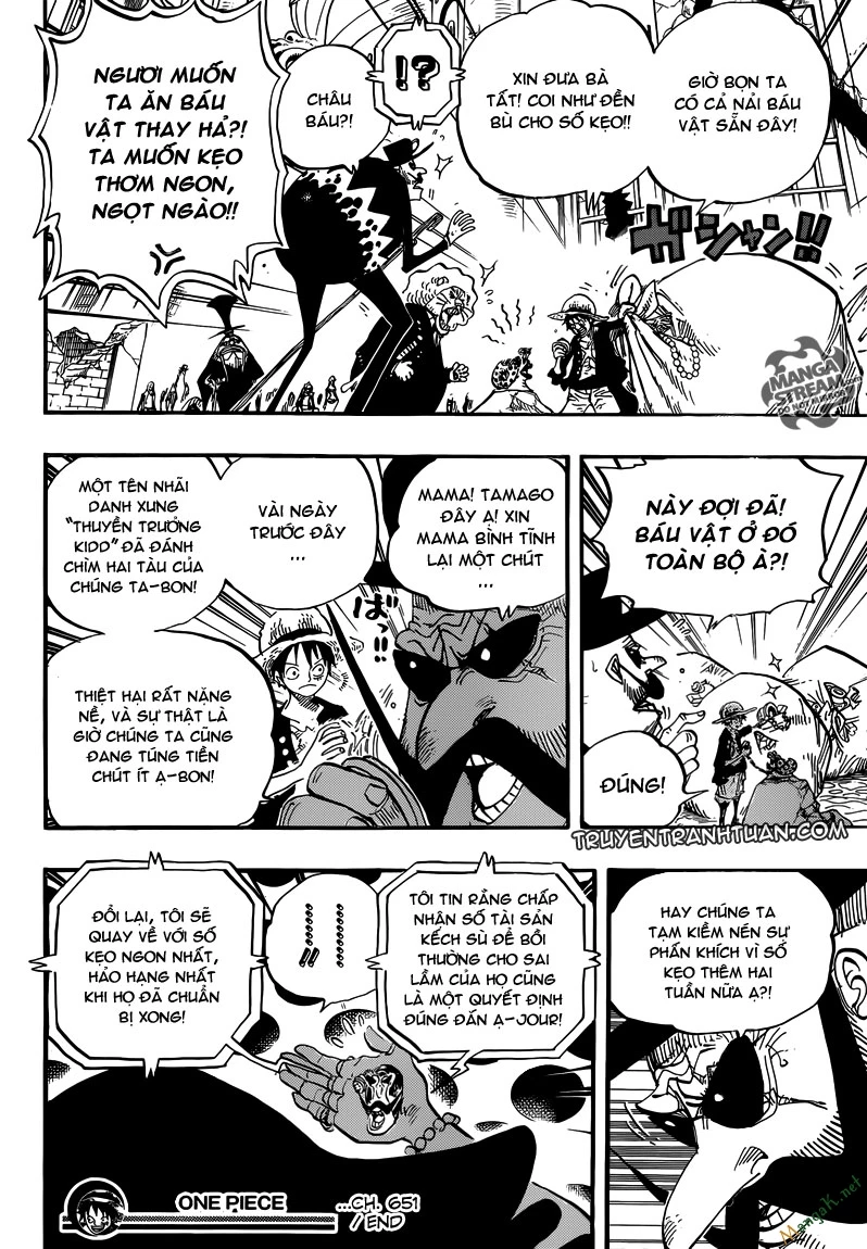 One Piece Chapter 651 - 16