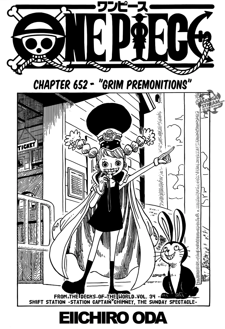 One Piece Chapter 652 - 1