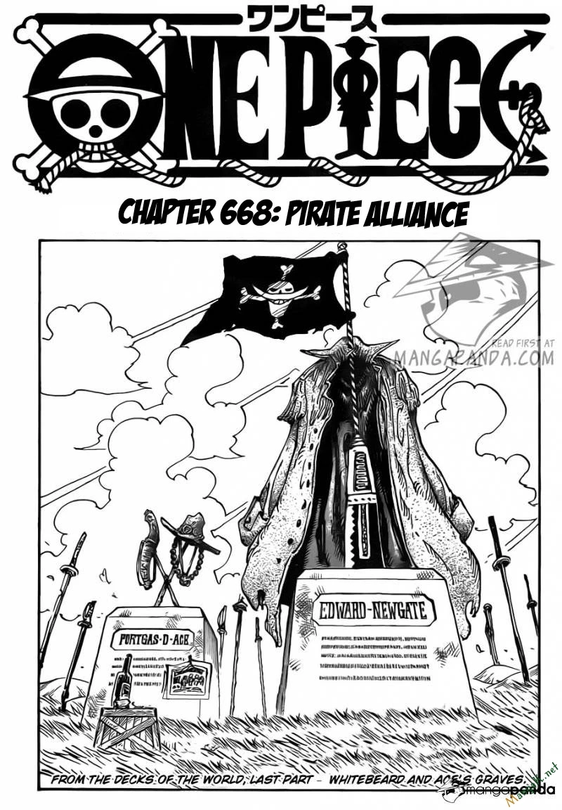 One Piece Chapter 668 - 1