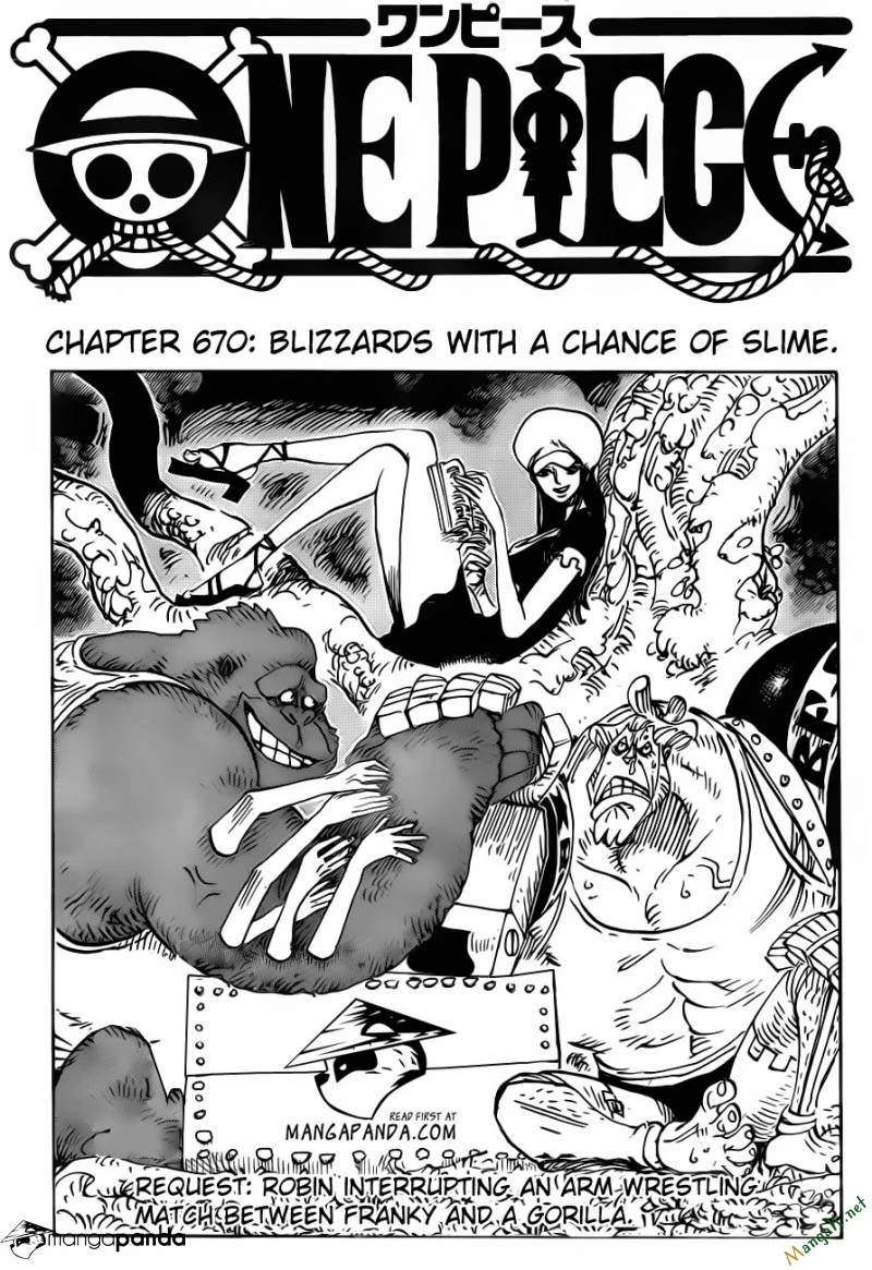 One Piece Chapter 670 - 1