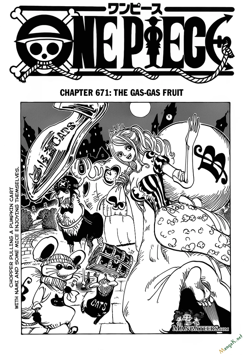 One Piece Chapter 671 - 1