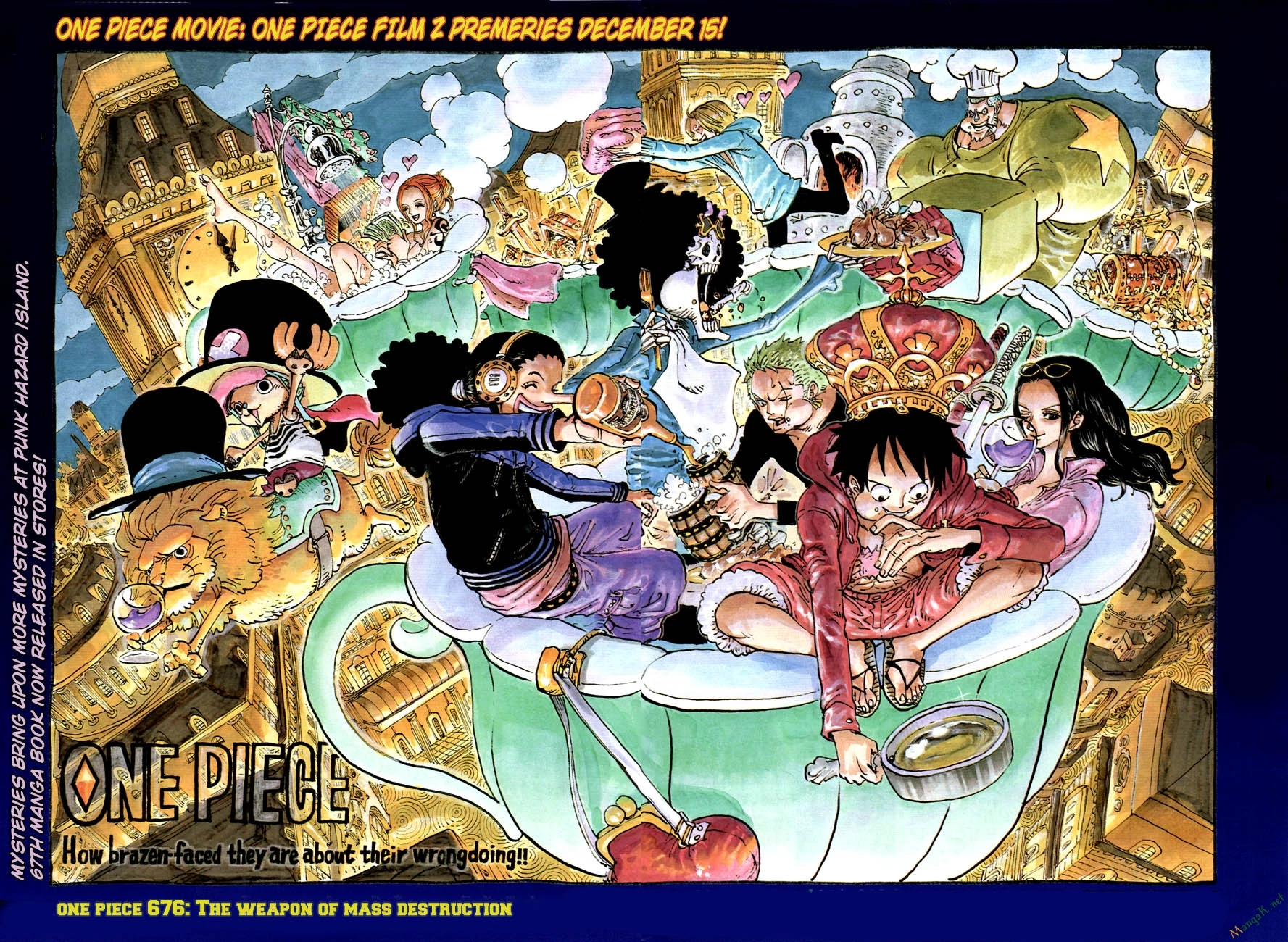 One Piece Chapter 676 - 1