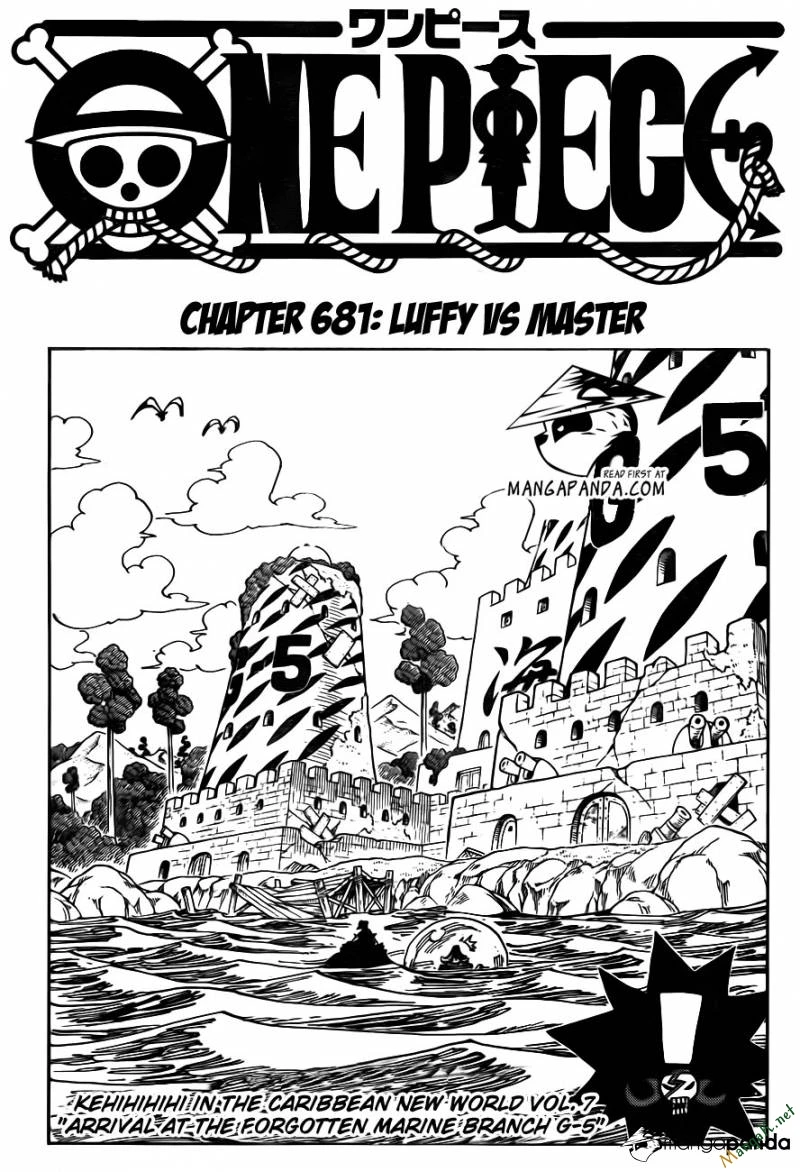 One Piece Chapter 681 - 1