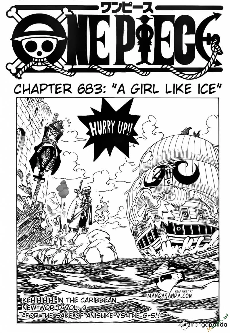 One Piece Chapter 683 - 1