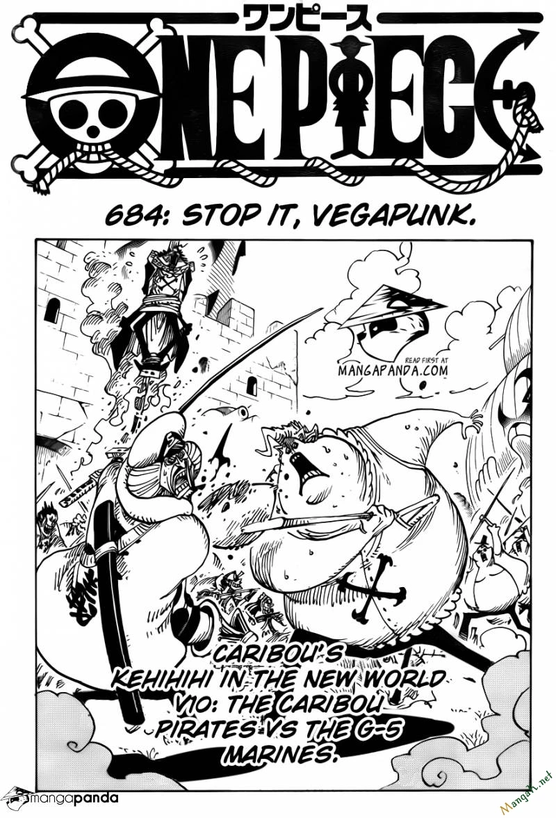 One Piece Chapter 684 - 1