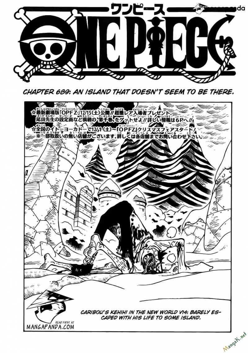 One Piece Chapter 689 - 2
