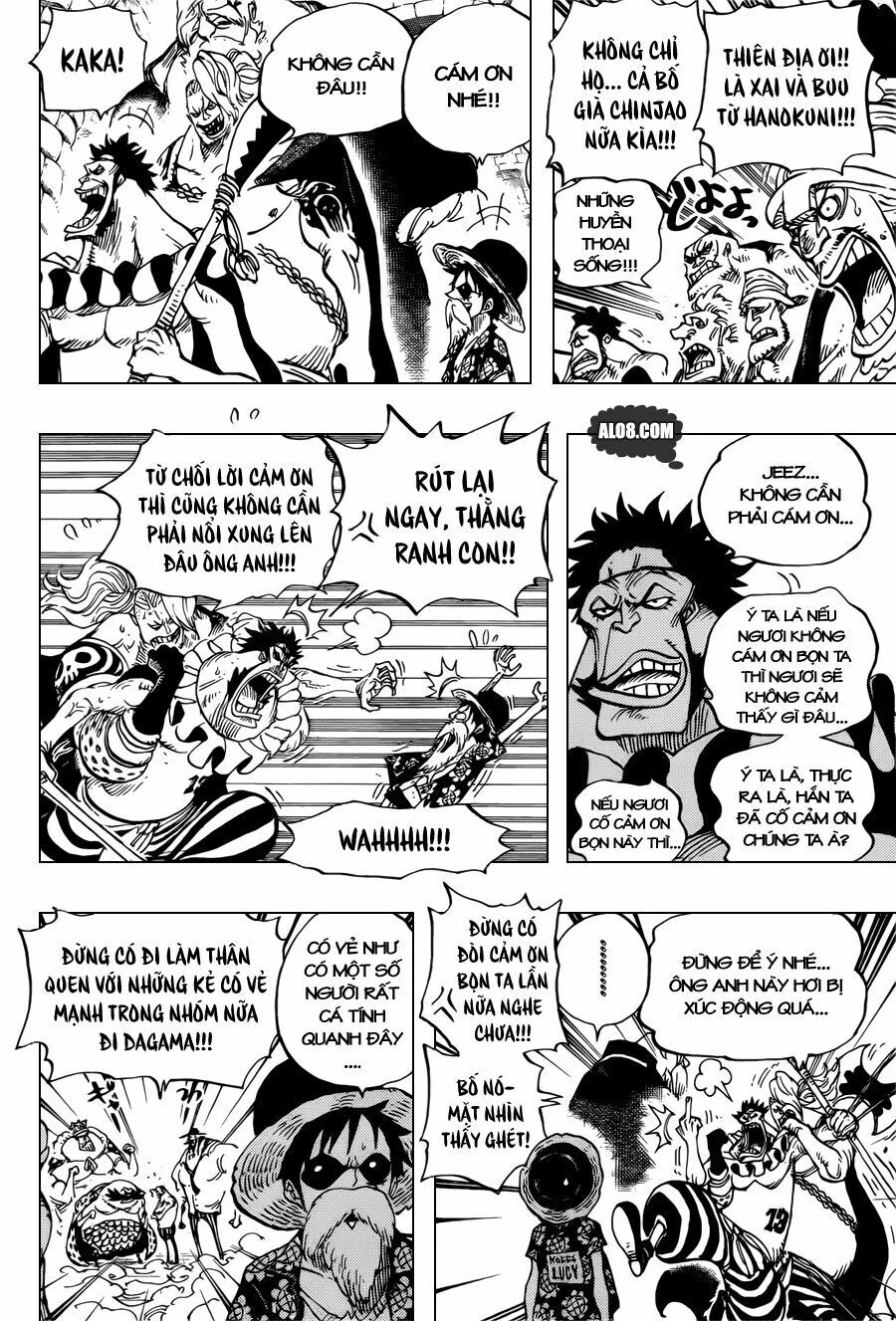 One Piece Chapter 704 - 4