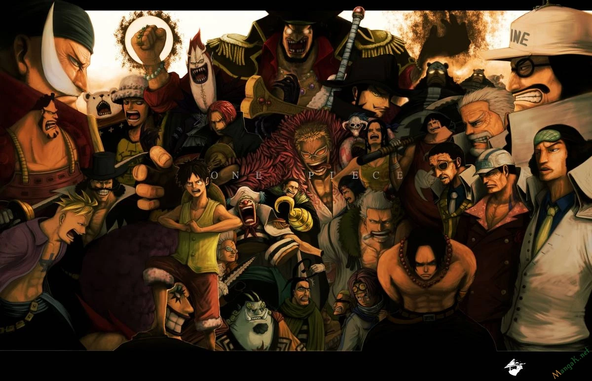 One Piece Chapter 709 - 1