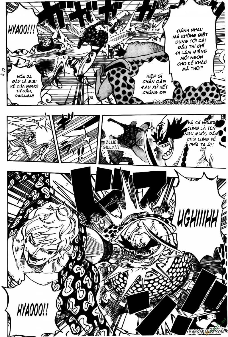 One Piece Chapter 709 - 8