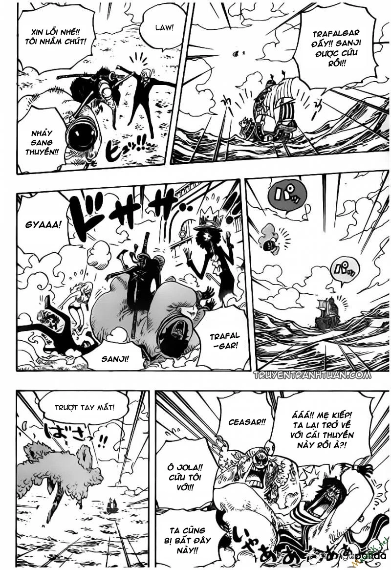 One Piece Chapter 724 - 10
