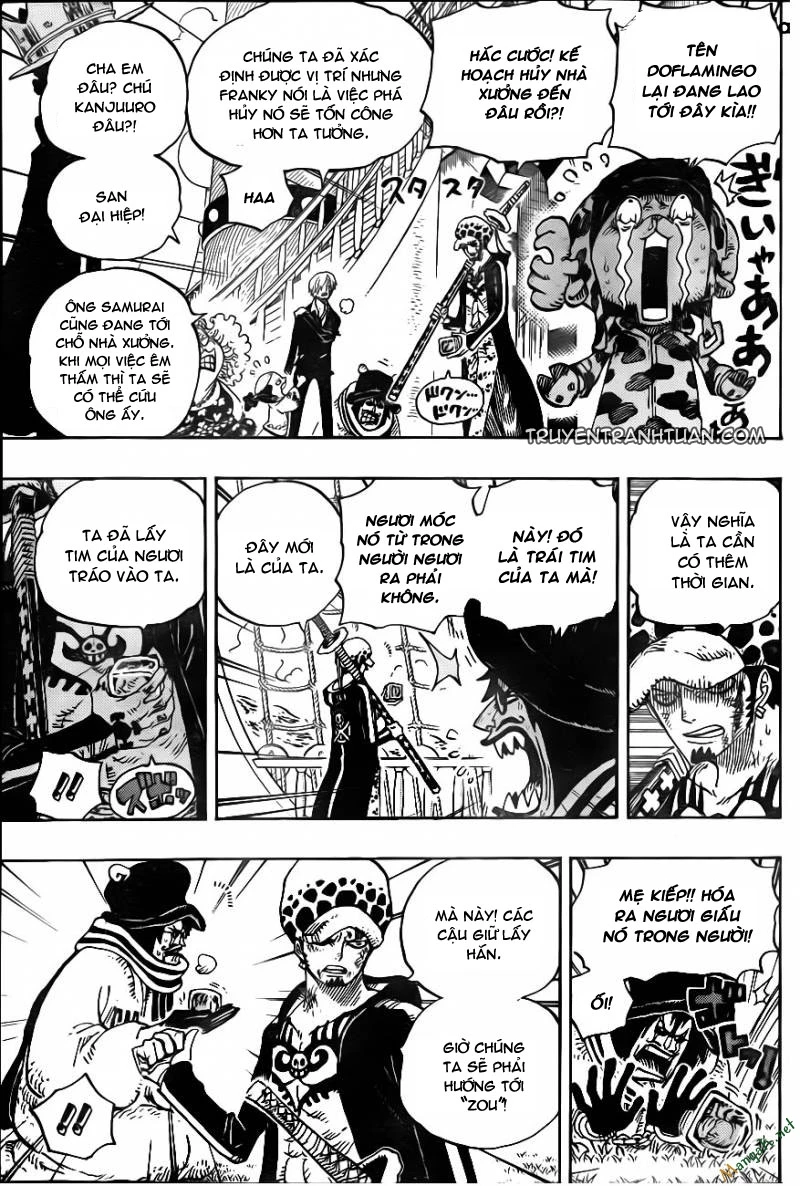 One Piece Chapter 724 - 11