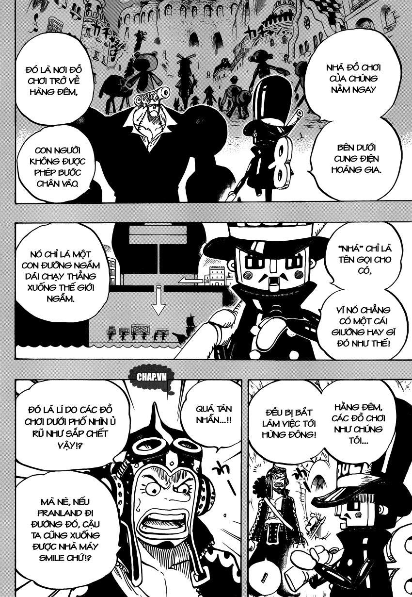 One Piece Chapter 732 - 4