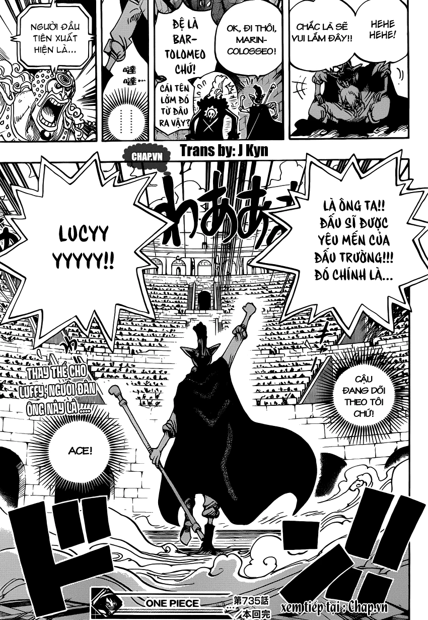 One Piece Chapter 735 - 19