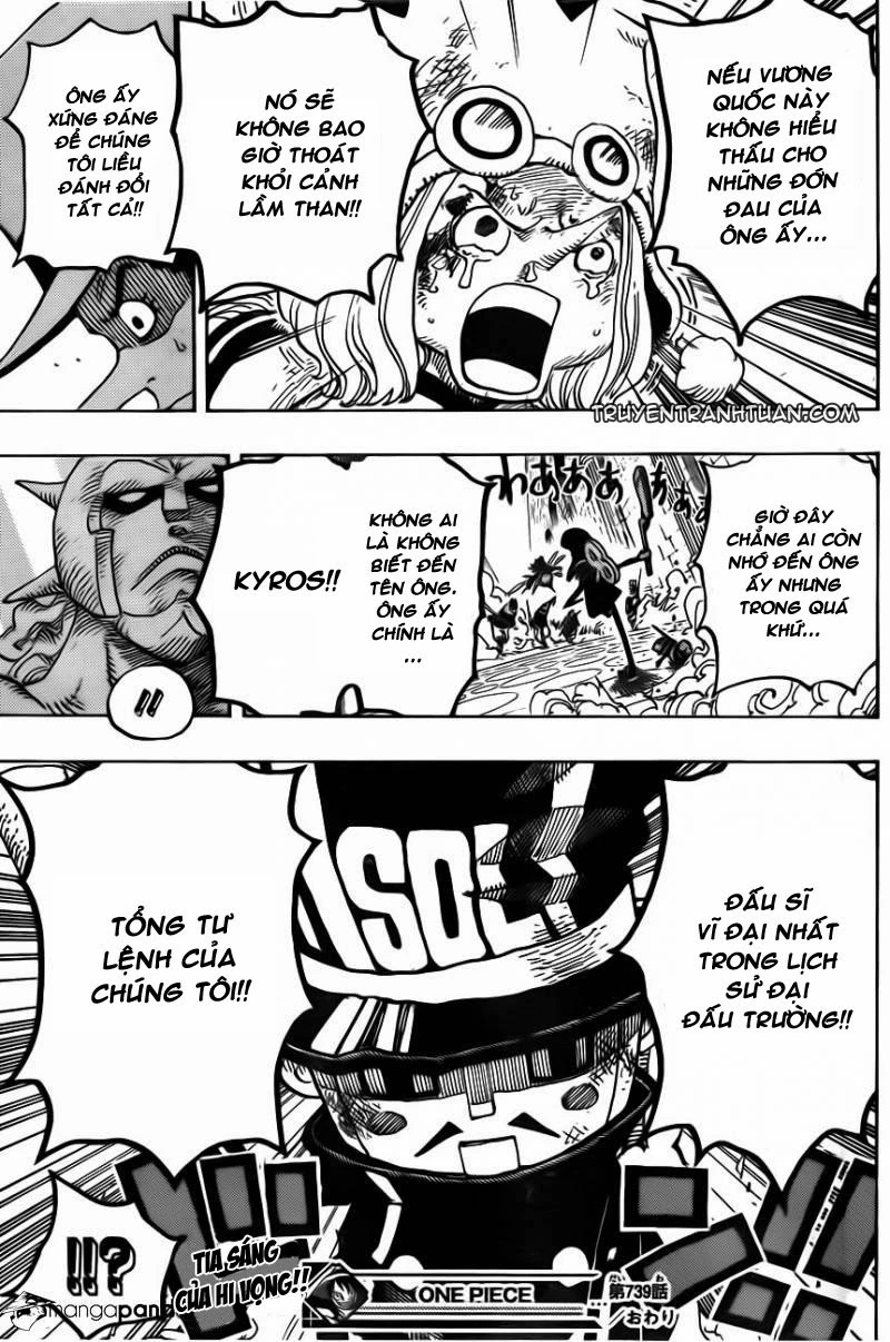 One Piece Chapter 739 - 21