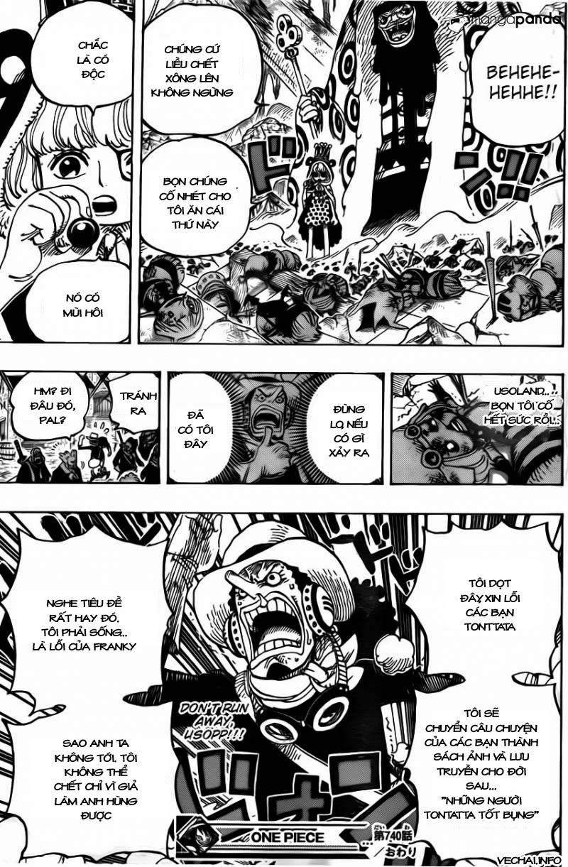One Piece Chapter 740 - 21